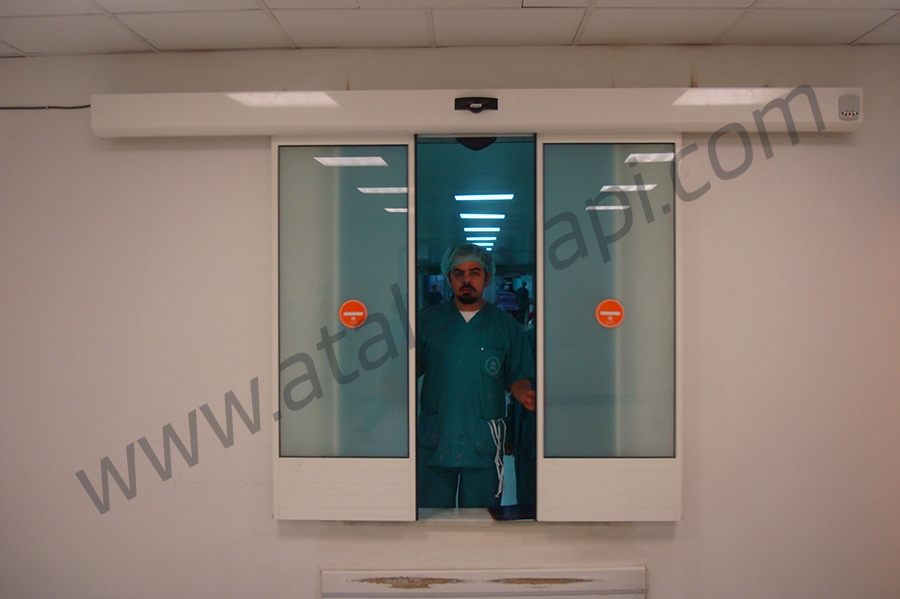 Şişli Etfal Hastanesi Fotoselli Otomatik Döner Kapı