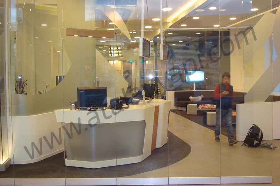 Odea Bank Fotoselli Otomatik Döner Kapı